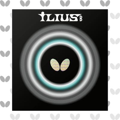 Butterfly Tischtennisbelag Ilius B Cutman Tube Höhe Variabel Rot U 00430 S (006) (Uns)