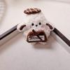 Korean Curly Puppy Rabbit Lamb Cartoon Brooch for Bags and Clothing Accessories