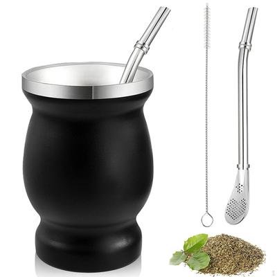 Zestaw Yerba Mate Gourd 230ml Tradycyjny kubek do herbaty do akademika, biura domowego