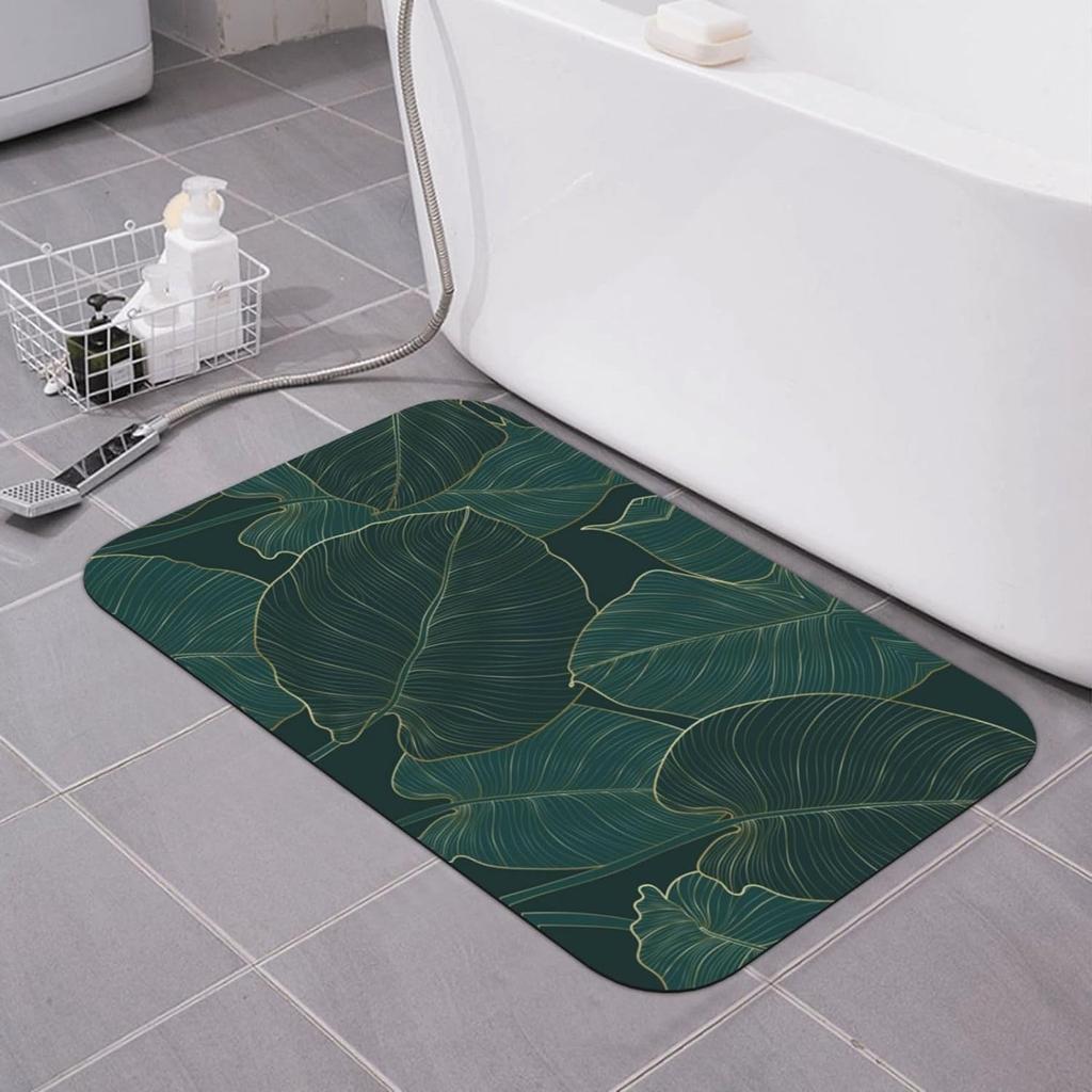 Retro Stone Door Mats Non Slip Indoor Outdoor Entrance Welcome Floor Mat Decor Rugs for Home Porch Corridor