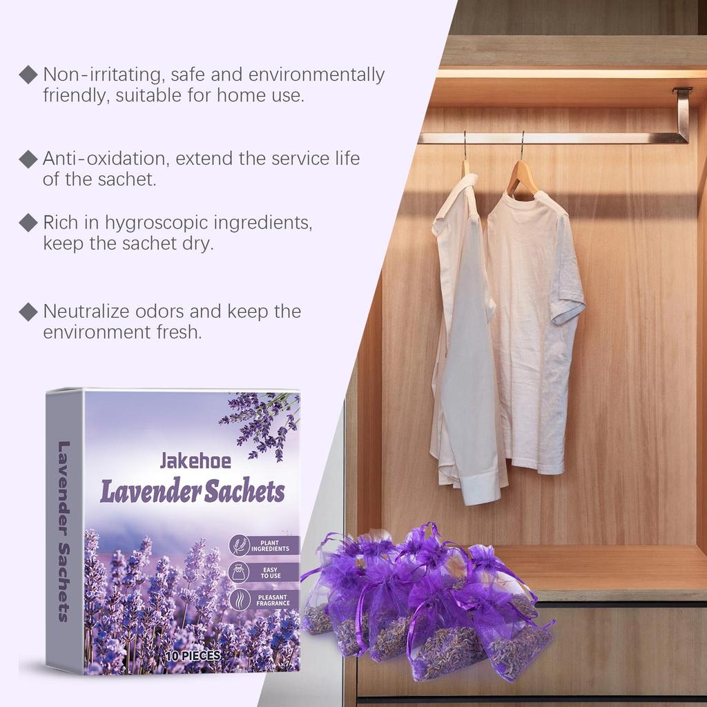 Lavender Scented Sachet Natural Fresh Long Lasting Floral Scent Closet Shoe Closet Odor Home Portable Fragrance Sachet