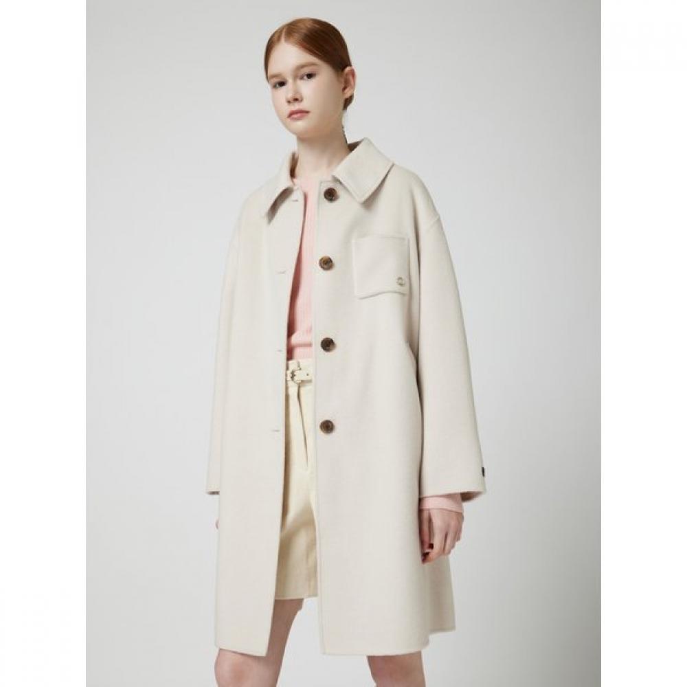 Cc Collect Kaschmir-Mischung Einzelner Mac-Mantel C254msg162