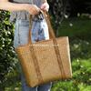 Straw Woven Tote: Handbag, Shopping, Vegetable, Gift, Outdoor Picnic, and Travel Bag.