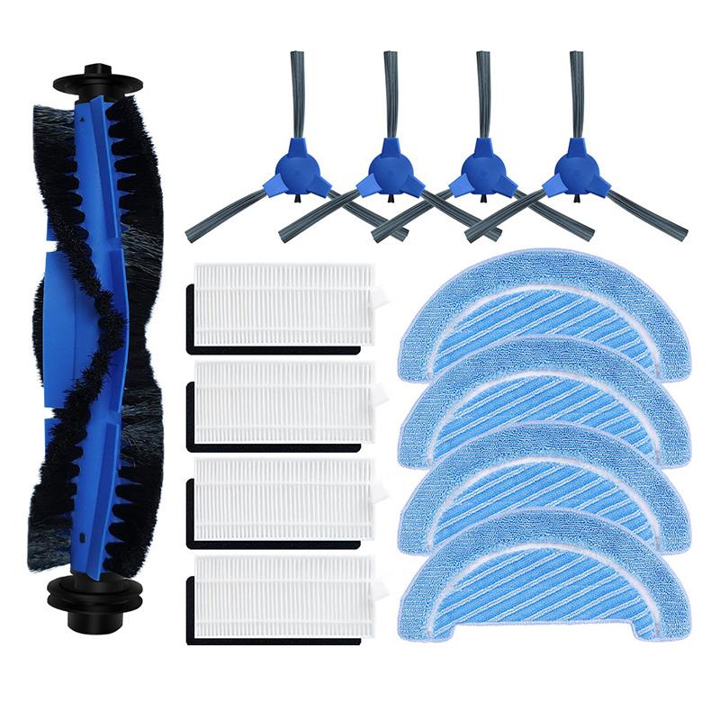 Compatible for Cecotec Conga 1090 1790 Titanium Ultra Robot Vacuum Spare Parts Accessories Main Side Brush Hepa Filter Mop Rag
