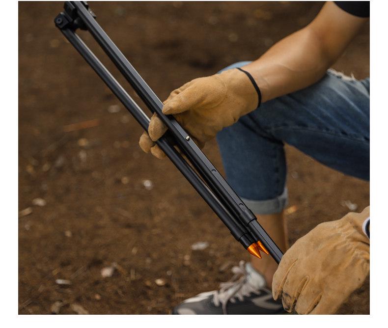 Adjustable Aluminum Camping Tripod Pot Stand