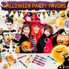 32 PCS Halloween Mini Bubble Wands, Party Favors for Kids, Perfect for Classroom Favors, Boo Basket Stuffers, Non-Candy Treats, Bag Stuffers, Prizes,