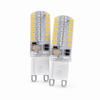 2PCS 110V G9 LED Bulb 5W Corn Lamp Light Bulb Easy Dimmable LED Bulb  Ceiling Lamp