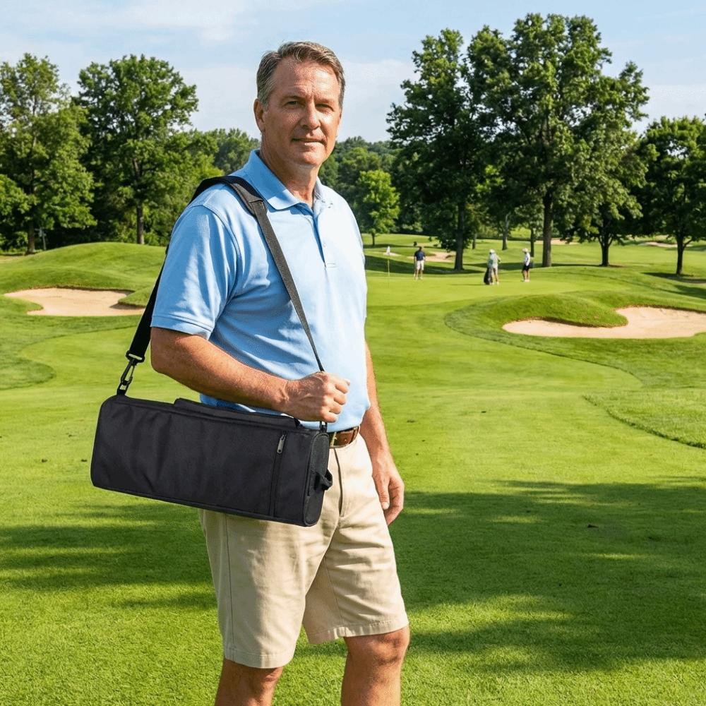 Large Capacity Golf Cooler Bag Leak-proof Wine Cooler Carrier Beverage Insulation Bag  Camping