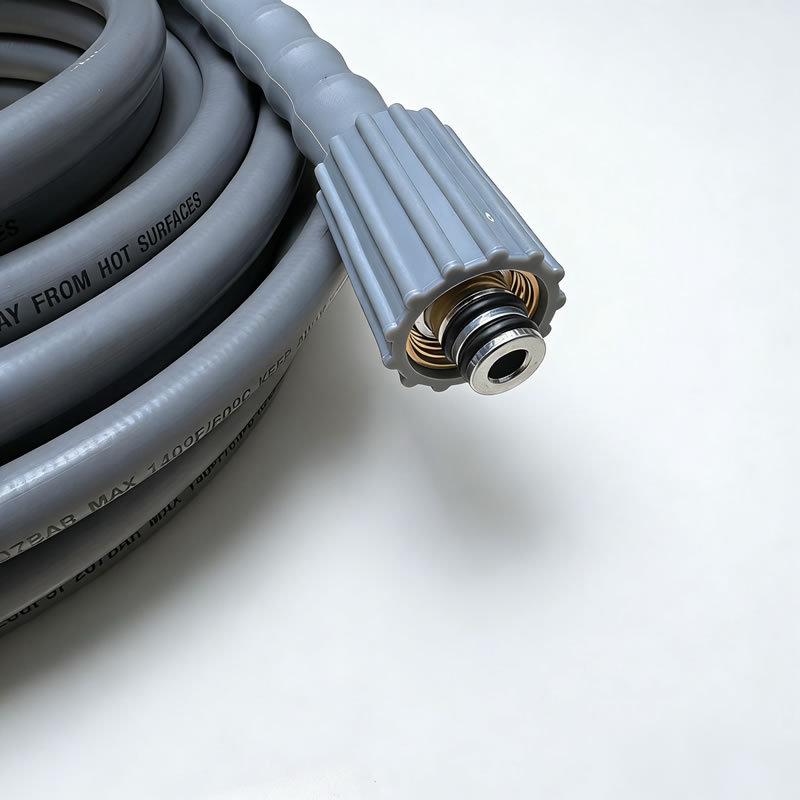 High-Pressure Wear-Resistant Car Wash Hose with Fiber-Reinforced Water Gun