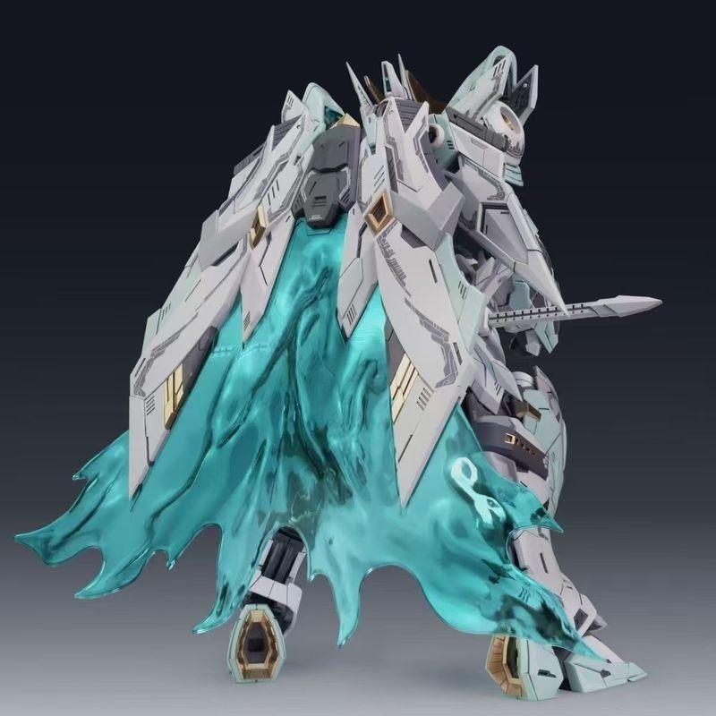 1/100 Scale Guochuang Chinese-Created Mecha Snaa Yanhuang - Emperor Series: Soul Of Azure Flame Model Kit Collectable Decoration Premium Quality