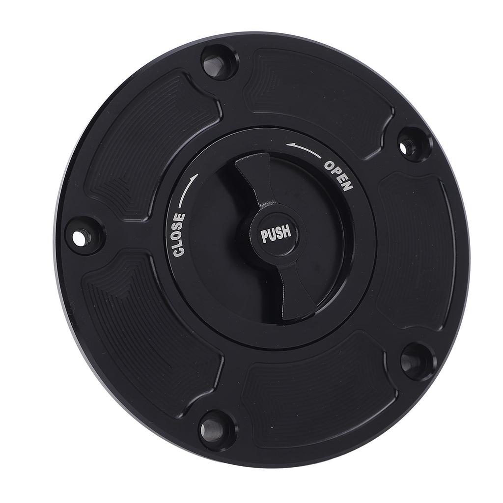 Keyless Motorcycle Fuel Tank Cap Press Twist Off CNC Gas Cap Replacement for 800MT 650NK 400GT 400NK 450NK 250NK 450SR