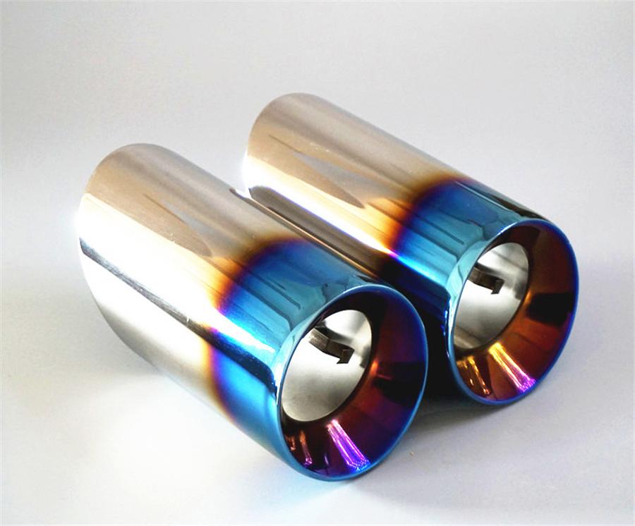 1Pairs 304 Stainless Steel Exhaut Tips for BMW F20 F21 M135 F22 F23 M235i M240i F30 F31 335i 340i F34 GT F32 F33 435i 440i