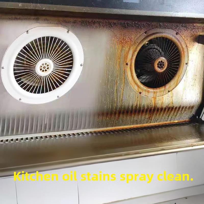 Heavy-Duty Kitchen Oil Stain Remover Foam Cleaner