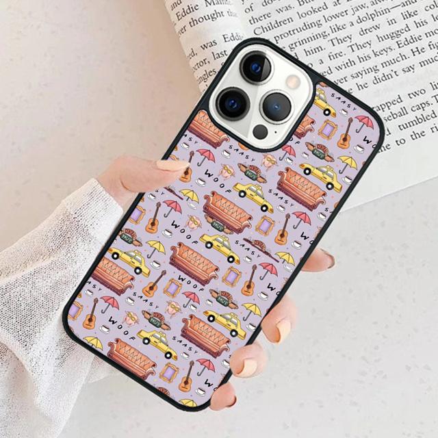 

Friends TV Show Phone Case For iPhone 17 Air 15 16 Cover 11 13 14 Pro Max 12 Plus Max Fundas iPhone 14