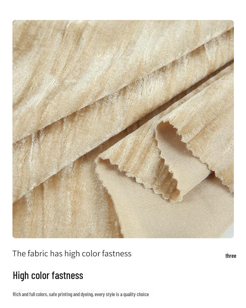 Iridescent Velvet Elastic Fishtail Midi Skirt - High-Waisted, Bias-Cut, Heavy-Duty, Slimming, Women's Autumn/Winter Skirt