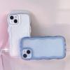 Urocze Falowane Kręcone Przezroczyste Etui na Telefon Dla iPhone 11 Etui iPhone 15 Pro 14 13 12 Pro Max XS Max X XR 7 8 Plus SE Miękka Odporna na Wstrząsy Pokrowiec