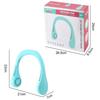 Usb Portable Hang Neck Fan Air Cooler Mini Electric Air Conditioner W/ Led Light