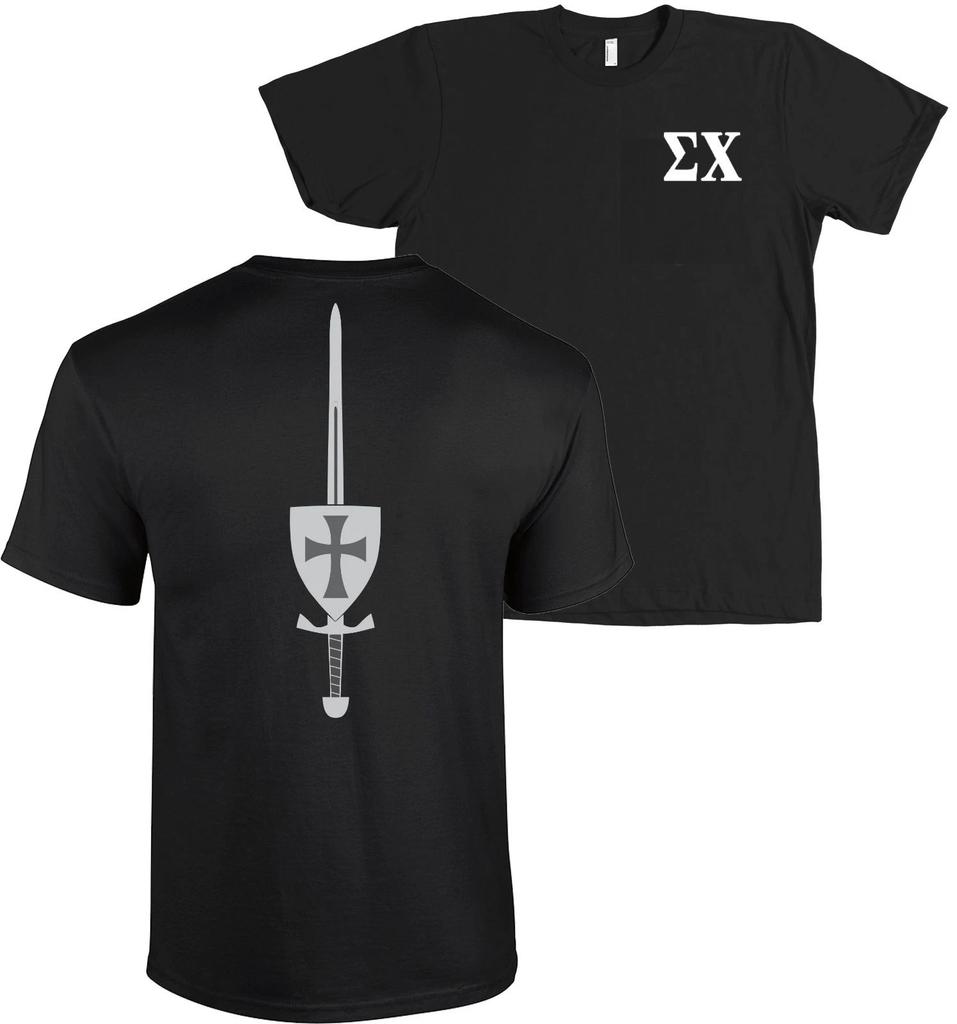 Sigma Chi Military Service Recognition Bella+Canvas Shirt - NEW