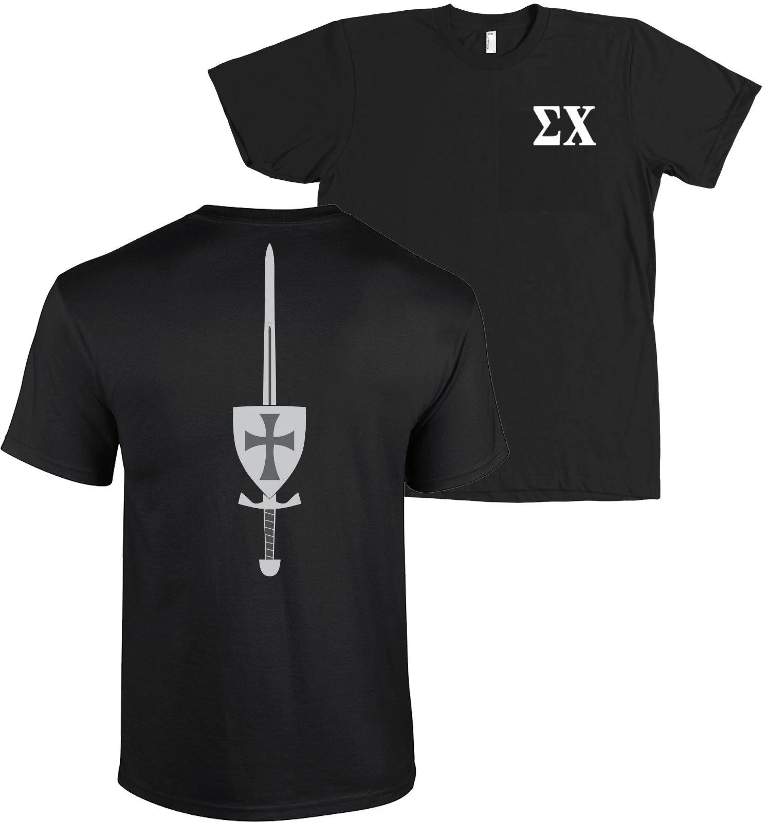 Sigma Chi Military Service Recognition Bella+Canvas Shirt - NEW 2XL