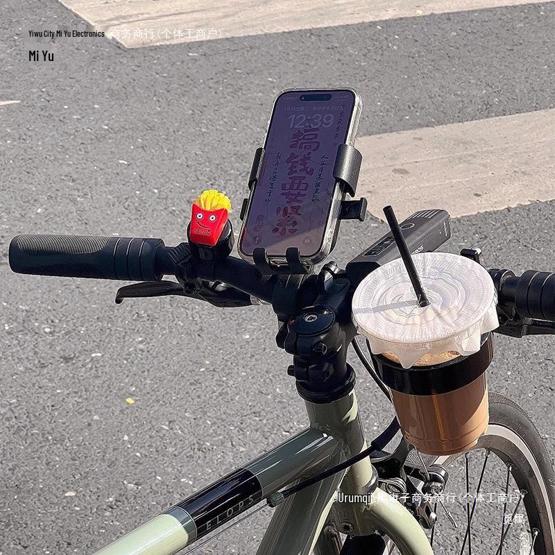 Bicycle & E-Bike Shockproof Phone Mount - Anti-shake for Road & Mountain Bikes