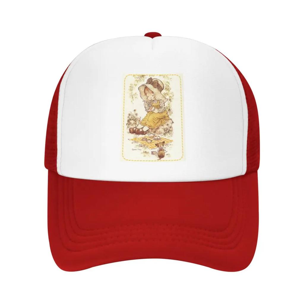 Sarah Kay Swing Girl Cap Fashion Casual Mesh Baseball Caps Adjustable Hat Hip Hop Summer Unisex Baseball Hats Polychromatic
