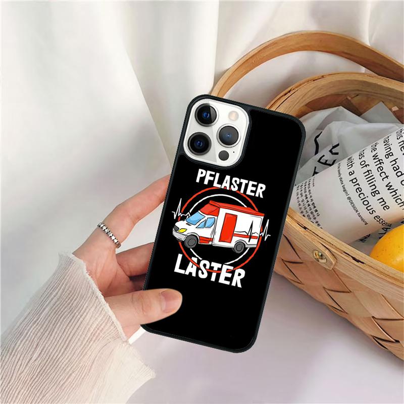 Paramedic Ambulance Mobile Celular Phone Cases for iPhone 17 Air 16 15 14 12 13 PLUS 11 PRO MAX Coque Fundas coque