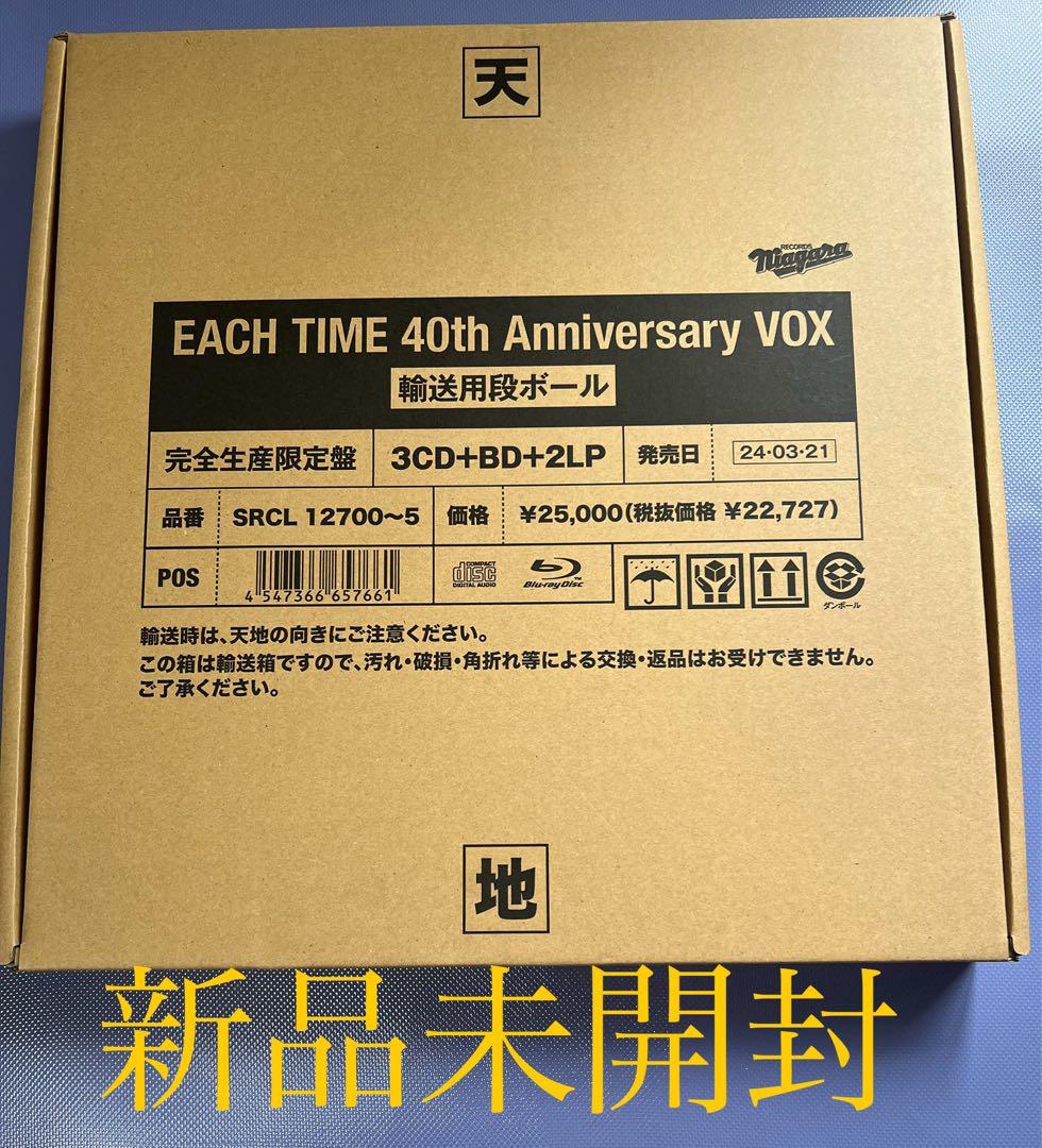 

[USED] EACH TIME 40th Anniversary VOX (Limited Edition)