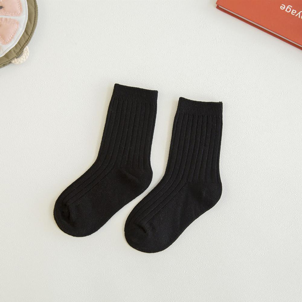 1-12 Y Baby Kid Socks Girl Children Boy Candy Color Toddler Sock Soft Double Needle Cotton Tube Socks Cute Solid Color Socks