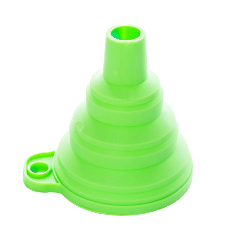 Kitchen Funnel Set, Kitchen Gadget Accessories Foldable Silicone Foldable Funnel for Filling Water Bottles With Liquid Transfer