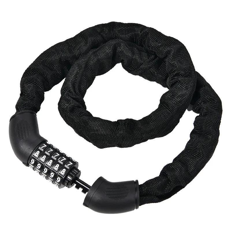 Motorcycle Electric Car Combination Lock Chain Lock Bicycle Anti-theft Lock Portable Chain Lock Mountain Bike Bicycle Locks