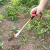 Gartenschaufel aus Edelstahl mit Kunststoffgriff zum Jäten und Ausgraben von Knoblauch oder Gemüse