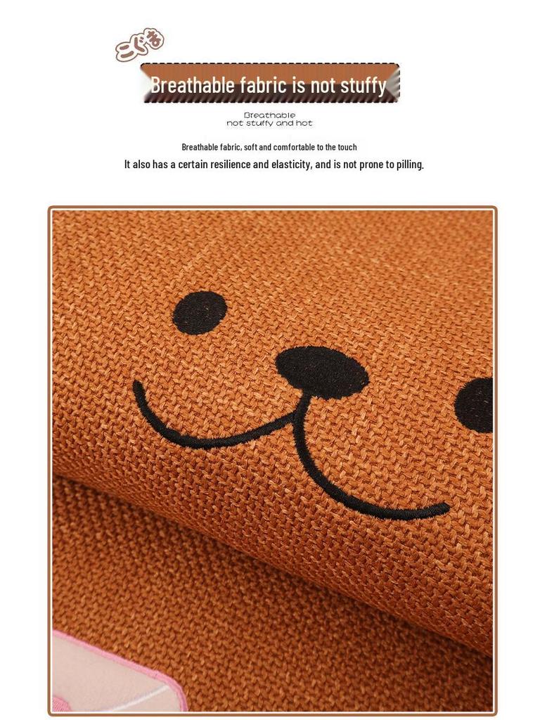 Süßes Cartoon-Bären-Autositzkissen & Universeller Rucksack für BYD Seal 05