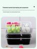 Shixun Rectangular 3-Compartment Takeaway Food Containers