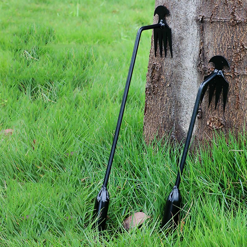 2PCS Weed Puller Tool Weeding Artifact 4 Teeths Dual Purpose Manual Weeders