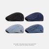 Denim Beret Women's Autumn Cap British Vintage Forward Cap Men's Newsboy Cap