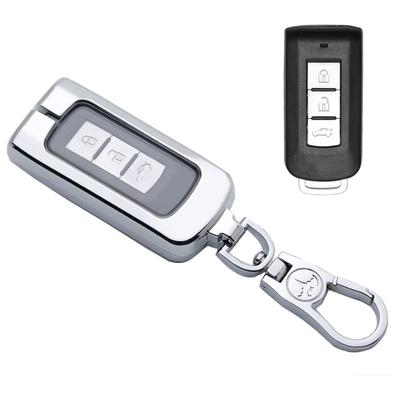LETINGFAR Schlüsseletui, Für Mitsubishi, Smart Key Case, Schlüsselabdeckung, Zinklegierung, TPU, Speziell