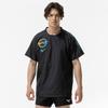 Volleyball Wear N-XT Short-sleeved Training Top V2MEC500 Unisex Black X Capri Breeze XL