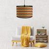 Lampshade Bamboo Decorative Art Lighting Crafts Ceiling Lamp Pendant Retro Style Handmede for