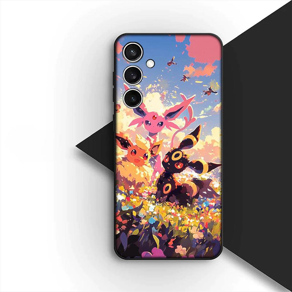 Cover for Motorola Moto G86 G57 E14 E15 G14 G34 G67 G84 G24 A54 G15 Power E22 Phone Case Espeons P-Pokemons Umbreons P-Pikachus