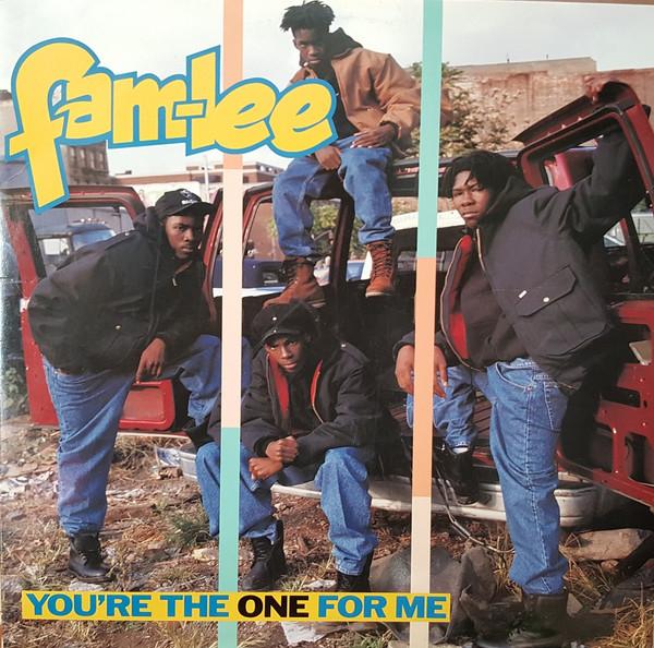 

12-дюймовая пластинка FAMLEE Youre The One For Me 474252 1992 США Рэп Хип-Хоп R&B Б/у