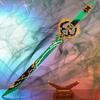 Non-Toxic Samurai Sword Building Blocks Anime Ninja Weapon Model Assembly Bricks Children Toy Idea Desktop Decoration Children Holiday Gifts
