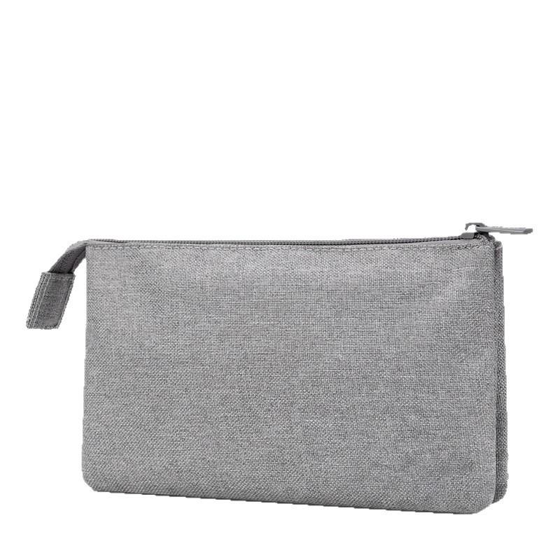 Multifunctional Double-Layer Storage Bag for Cables, Chargers, Hard Drives, and Bluetooth Devices