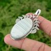 Daughters Day Deal Oval Natural Blue Rhodochrosite Mother New Pendant 925 Silver