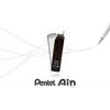 Pentel Ain 0.5 Red Lead Smooth Lead C285-RD 1 pc