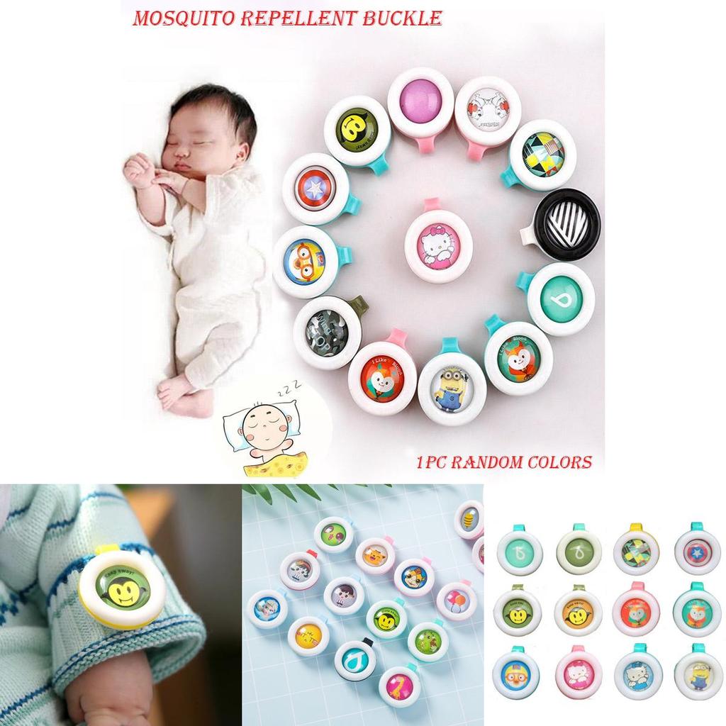 Stylish And Convenient Mosquito Repellent Button For Babies And Kids Travel Essential