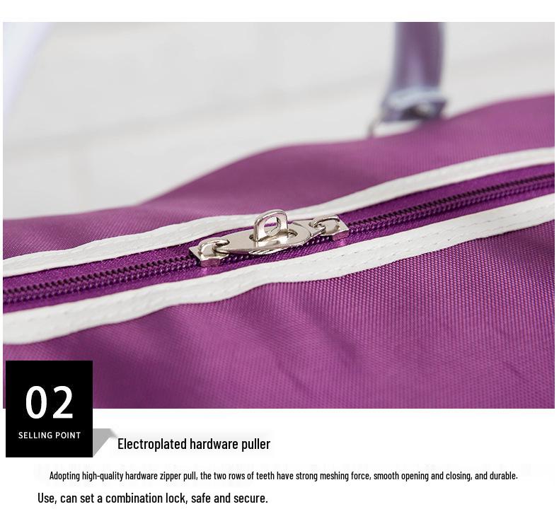 Korean Style Large Travel Trolley Bag - Lightweight, Foldable Carry-On for Women, Men & Students