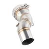 Motorbike Exhaust Middle Pipe Stainless Steel Motorcycle Middle Link Tube Tubing Replacement for ADVENTURE R1200GS