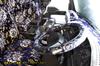 Miyabi Extra Thick Steering Wheel Kinkazan Cover, Madonna, White, 2HS, MHC-MA -2HSWH