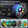 LIGE 2024 Original Men Smart Watch 100+ Outdoor Sports and Fitness Waterproof Smart Bracelet Bluetooth Call Connection Phone Voice Control Smart Watch
