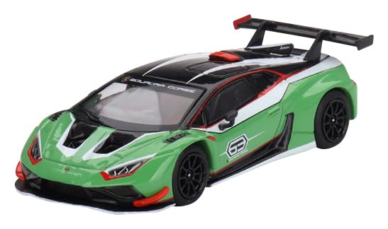 MINI GT 1/64 Lamborghini Huracan GT3 EVO2 Presentation Left-Hand Drive Finished Product